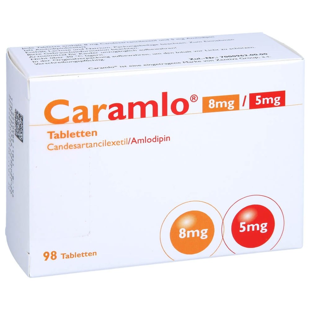 Caramlo 8 mg/5 mg