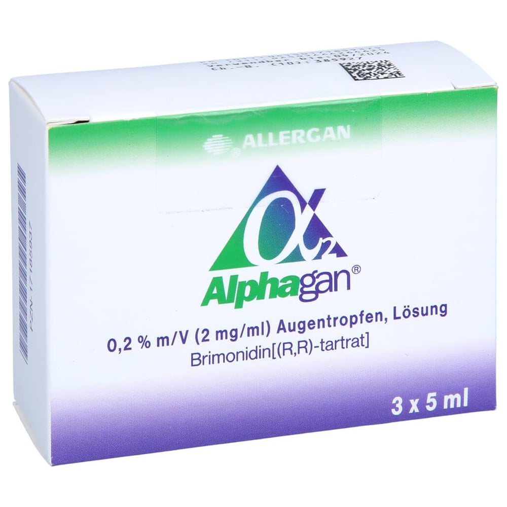 Alphagan 0,2 % m/V (2 mg/ml)
