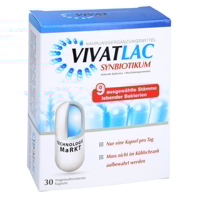 Vivatlac Synbiotikum magensaftresistente Kapseln