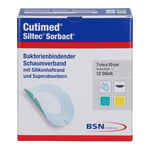 Cutimed Siltec Sorbact PU-Verband 7x10 cm oval Produktbild 2