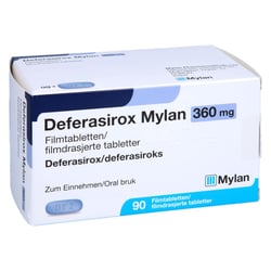 Deferasirox Mylan 360 mg Filmtabletten