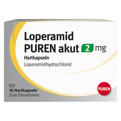 Loperamid PUREN akut 2 mg