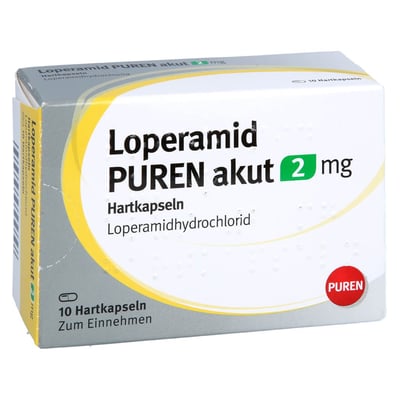 Loperamid PUREN akut 2 mg