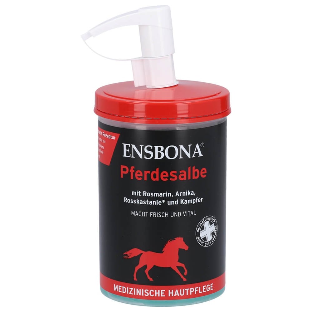 Pferdesalbe classic Ensbona mit Pumpspender