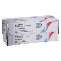 Comboval 10 mg/ml + 3 mg/ml Infusionslösung.