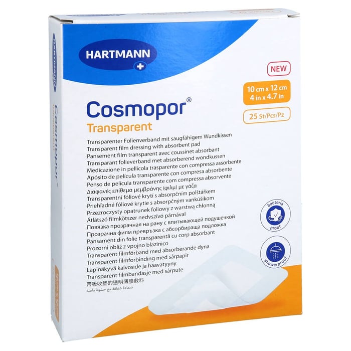 Cosmopor Transp 10x12cm St