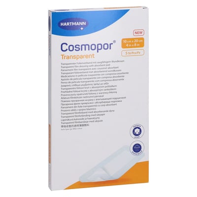 Cosmopor transparent Folienverband 10x20 cm steril