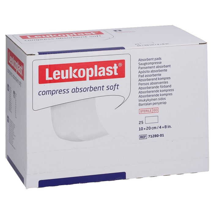 Leukoplast Compress Absorbent Soft STE 10X20