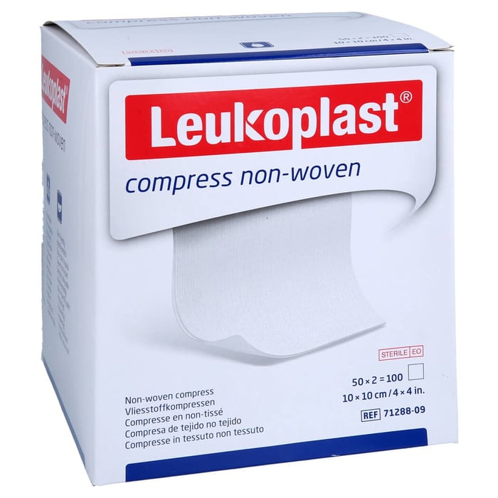 Leukoplast Compress Non-Woven STE 10X10 4f