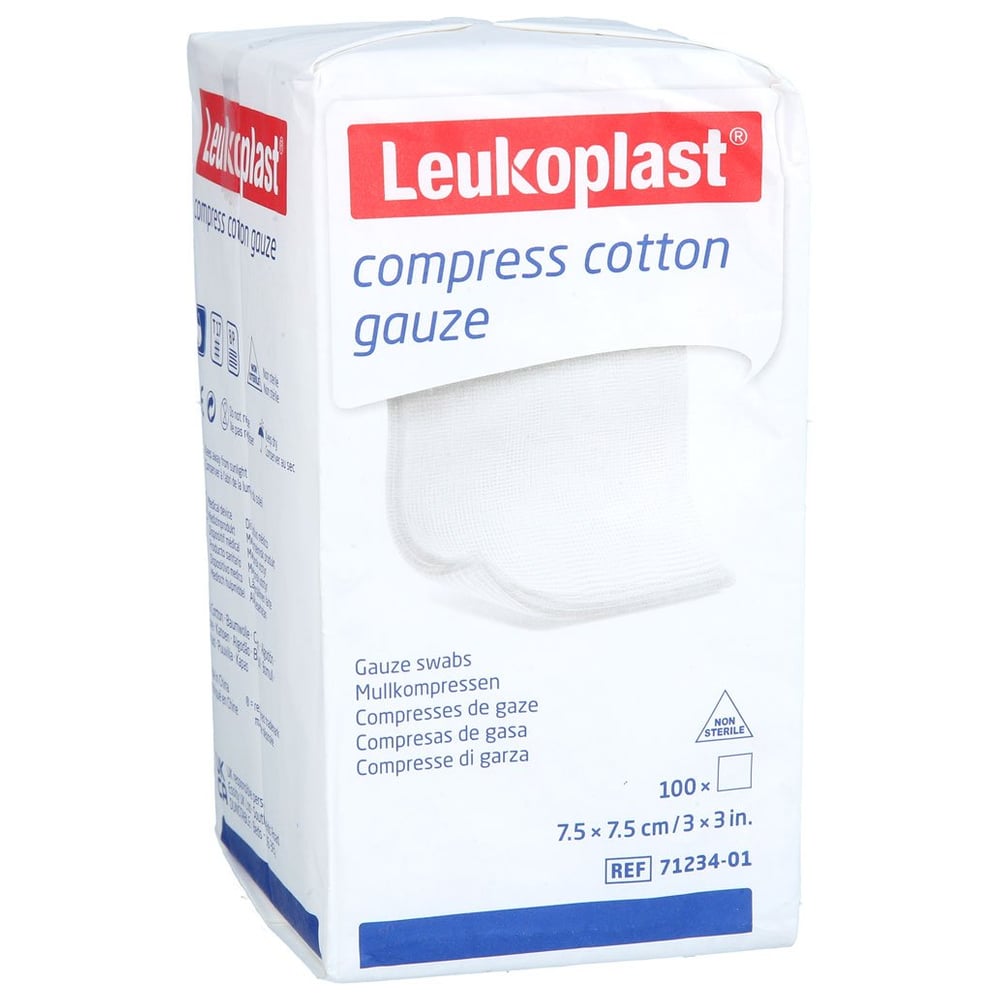 Leukoplast Cotton 7.5cm 8f