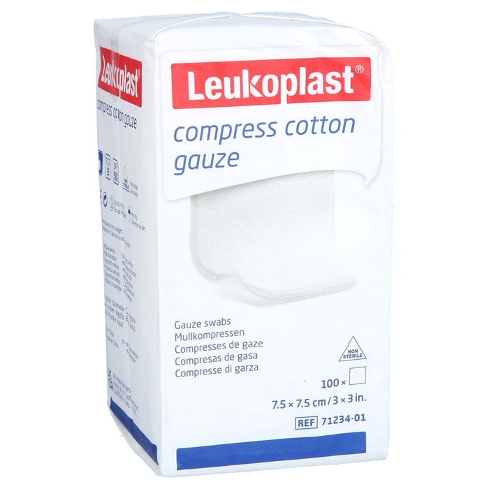 Leukoplast Cotton 7.5cm 8f