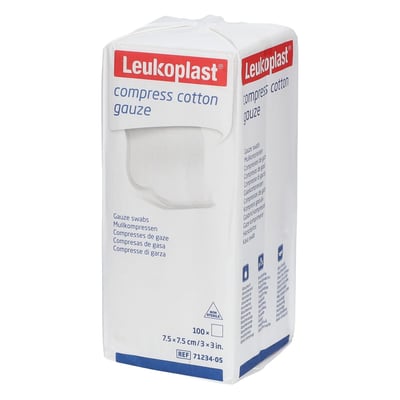 Leukoplast Cotton7.5cm 12f