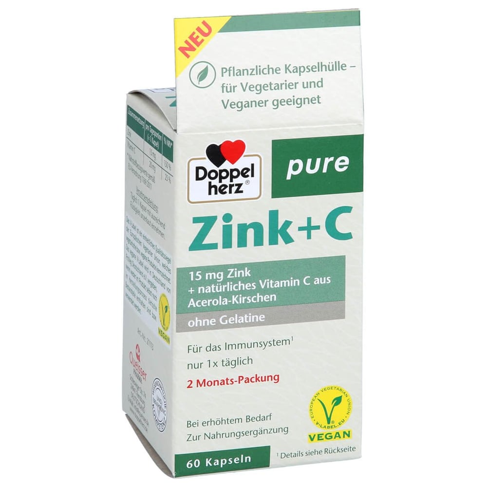 Doppelherz Zink + C pure