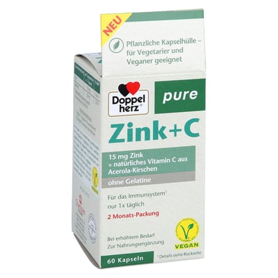 Doppelherz Zink + C pure