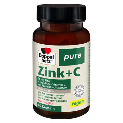 Doppelherz Zink + C pure