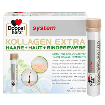 DOPPELHERZ Kollagen Extra system Trinkampullen Produktbild 1