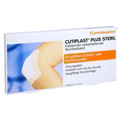 Cutiplast Plus steril 7,8x15 cm Verband B2B Medical