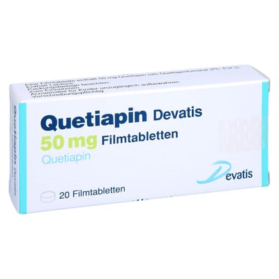 Quetiapin Devatis 50 mg