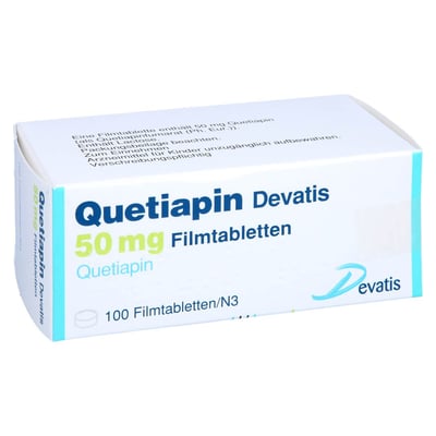 Quetiapin Devatis 50 mg