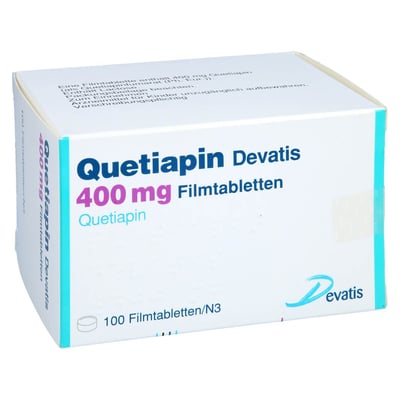 Quetiapin Devatis 400 mg