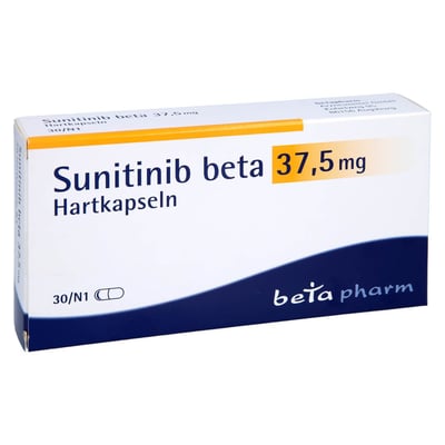Sunitinib beta 37,5 mg