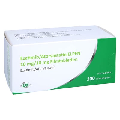 EZETIMIB/Atorvastatin ELPEN 10 mg/10 mg Filmtabl.