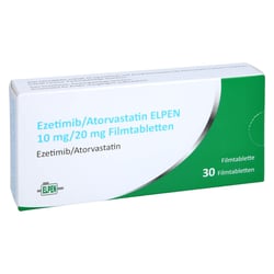 EZETIMIB/Atorvastatin ELPEN 10 mg/20 mg Filmtabl.