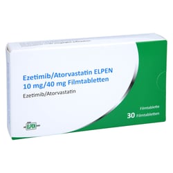 EZETIMIB/Atorvastatin ELPEN 10 mg/40 mg Filmtabl.