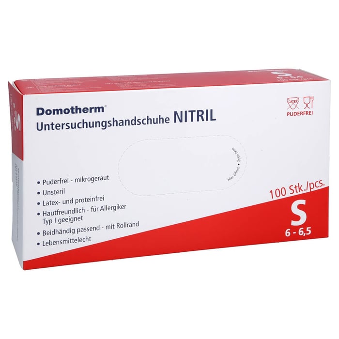 Domotherm Untersuchungshandschuhe Nitril S
