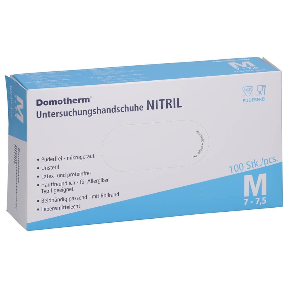 Domotherm Untersuchungshandschuhe Nitril M