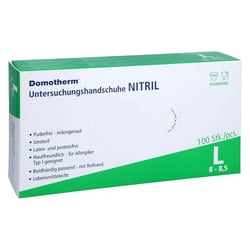Domotherm Untersuchungshandschuhe Nitril L