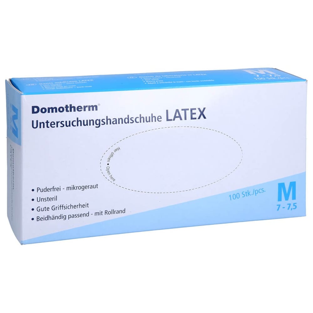 Domotherm Untersuchungshandschuhe Latex M