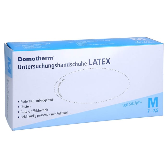 Domotherm Untersuchungshandschuhe Latex M
