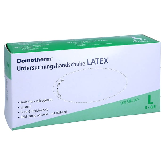Domotherm Untersuchungshandschuhe Latex L