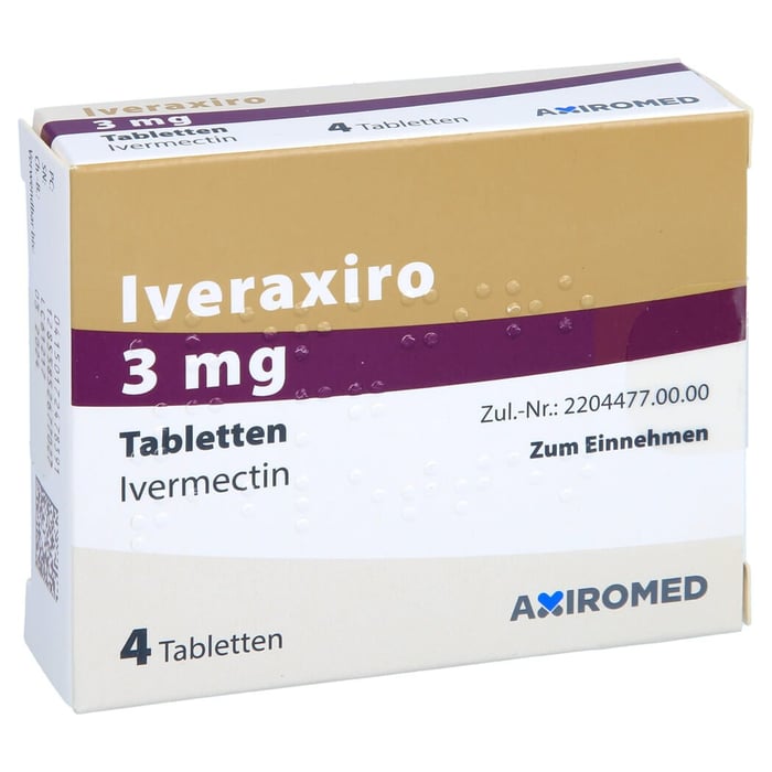 Iveraxiro 3 mg Tabletten