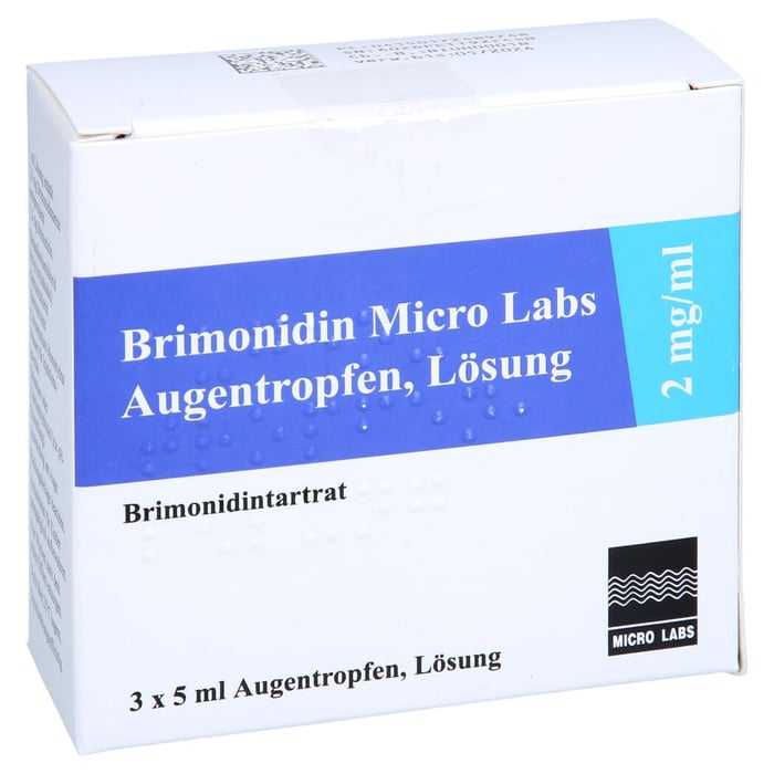 Brimonidin Micro Labs 2mg/ml