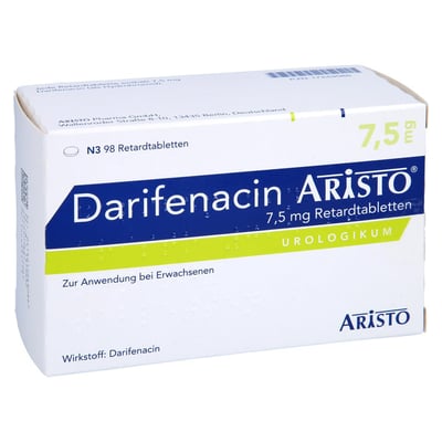 Darifenacin Aristo 7,5 mg