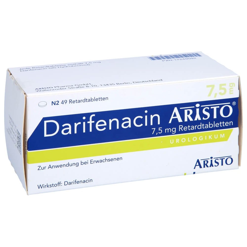 Darifenacin Aristo 7,5 mg