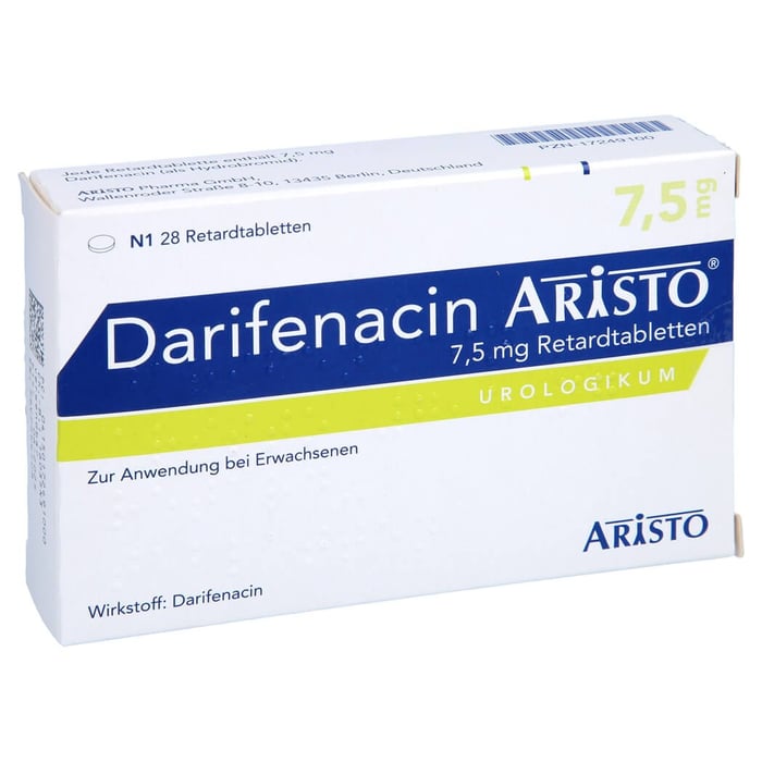 Darifenacin Aristo 7,5mg