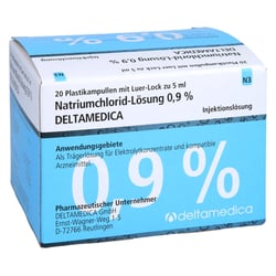 NATRIUMCHLORID-Lösung 0,9% Deltamedica Luer-Lo Pl.