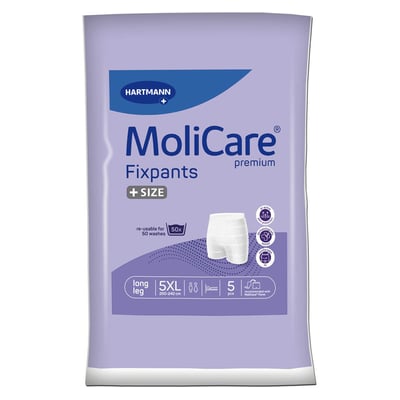 Molicare Premium Fixpants long leg Größe 5XL