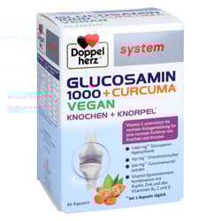 Doppelherz Glucosamin 1000 + Curcuma Vegan system