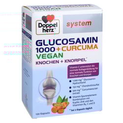Doppelherz Glucosamin 1000 + Curcuma Vegan system