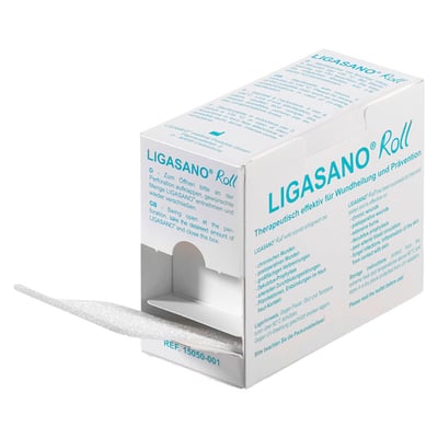 Ligasano Roll weiß Verb.0,3x5x300 cm unsteril