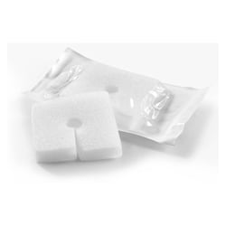 Ligasano weiß Schlitzkompresse 1x5x5 cm steril