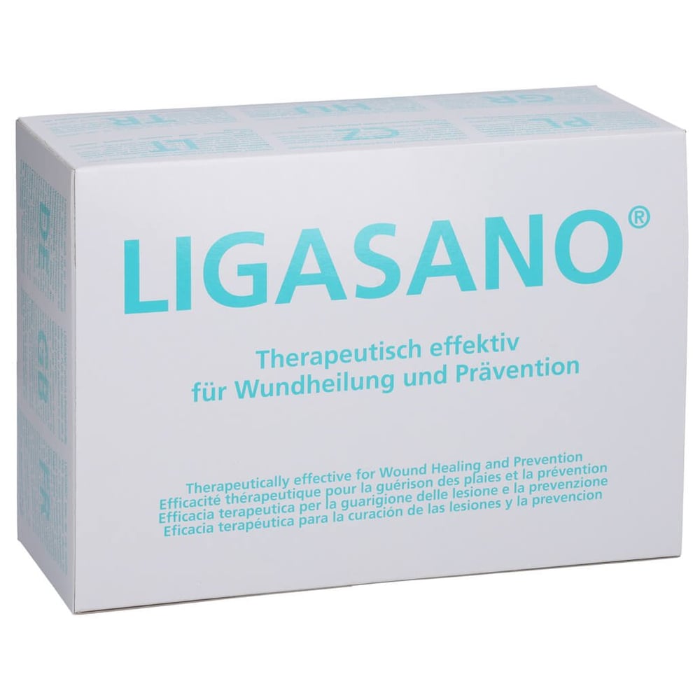 Ligasano weiß Verband 1x16x24 cm steril