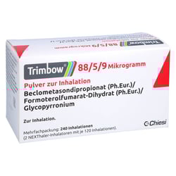 Trimbow 88/5/9ug 240 ED Pulver z.Inhal. NEXThaler