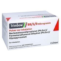 Trimbow 88/5/9ug 360 ED Pulver z.Inhal. NEXThaler