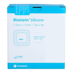 Biatain Silicone Schaumverband 7,5x7,5 cm Produktbild 2