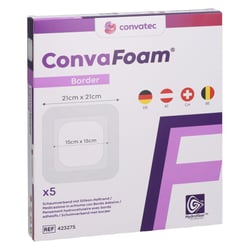 CONVAFOAM Schaumverband Border 21x21 cm